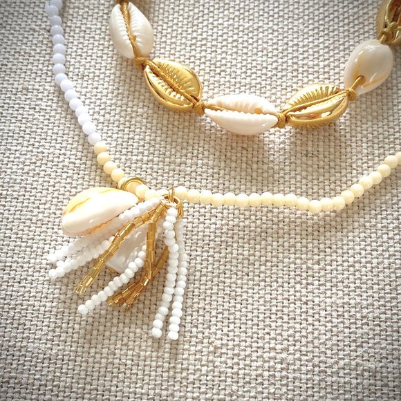 J. Crew NWT Seaside Layered Necklaces - Picture 8 of 10